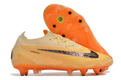 Nike Phantom GX Elite Link Pro SG Low-Tops Soccer Cleats - Orange/Pink/Black