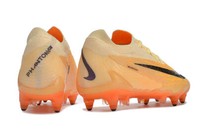 Nike Phantom GX Elite Link Pro SG Low-Tops Soccer Cleats - Orange/Pink/Black