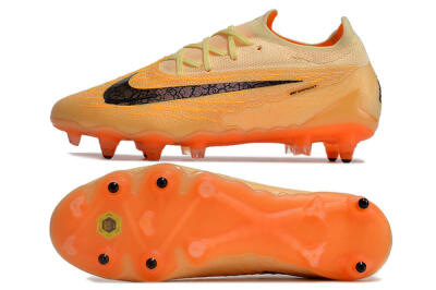 Nike Phantom GX Elite Link Pro SG Low-Tops Soccer Cleats - Orange/Pink/Black