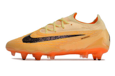 Nike Phantom GX Elite Link Pro SG Low-Tops Soccer Cleats - Orange/Pink/Black
