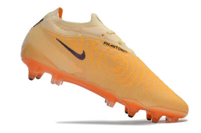 Nike Phantom GX Elite Link Pro SG Low-Tops Soccer Cleats - Orange/Pink/Black
