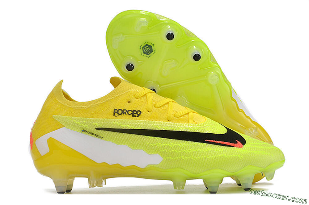 Nike Phantom GX Elite Link Pro SG Low-Tops Soccer Cleats - Yellow/Green/Black/White 0