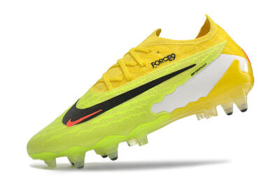 Nike Phantom GX Elite Link Pro SG Low-Tops Soccer Cleats - Yellow/Green/Black/White