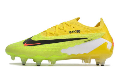 Nike Phantom GX Elite Link Pro SG Low-Tops Soccer Cleats - Yellow/Green/Black/White