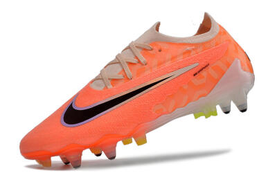 Nike Phantom GX Elite Link Pro SG Low-Tops Soccer Cleats - Pink/Black/Purple