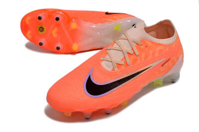 Nike Phantom GX Elite Link Pro SG Low-Tops Soccer Cleats - Pink/Black/Purple
