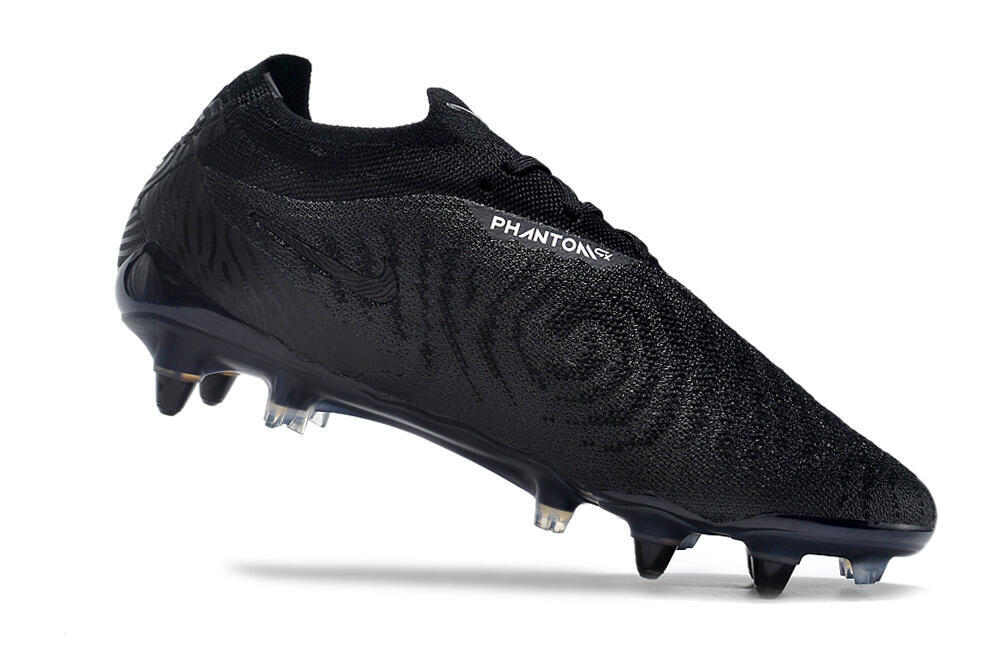 Nike Phantom GX Elite Link Pro SG Low-Tops Soccer Cleats - Black/Blue 4