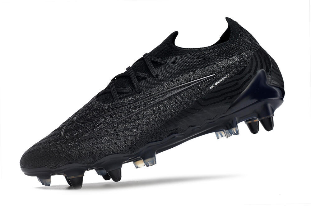 Nike Phantom GX Elite Link Pro SG Low-Tops Soccer Cleats - Black/Blue 5