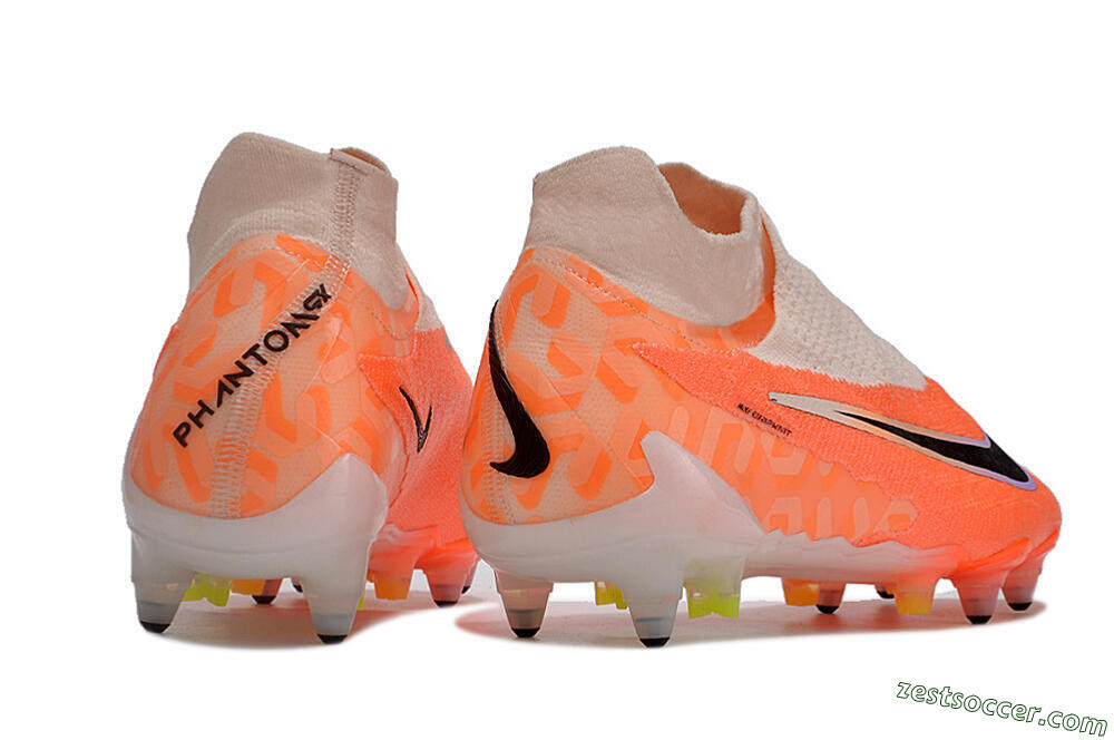 Nike Phantom GX Elite DF Link Pro SG High-Tops Soccer Cleats - Pink/Black/Purple 6