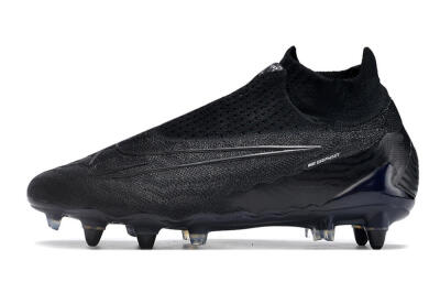 Nike Phantom GX Elite DF Link Pro SG High-Tops Soccer Cleats - Black/Blue