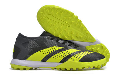 Adidas Predator Accuracy.3 TF Low-Tops Soccer Shoes - Black/Green/White