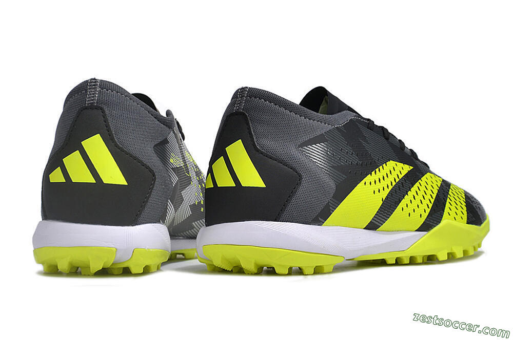 Adidas Predator Accuracy.3 TF Low-Tops Soccer Shoes - Black/Green/White 6