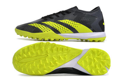 Adidas Predator Accuracy.3 TF Low-Tops Soccer Shoes - Black/Green/White