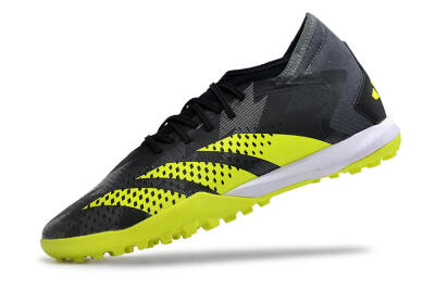 Adidas Predator Accuracy.3 TF Low-Tops Soccer Shoes - Black/Green/White