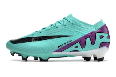 Nike Air Zoom Mercurial Vapor 15 Elite FG Low-Tops Soccer Cleats - Blue/Purple/Black