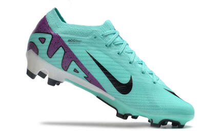 Nike Air Zoom Mercurial Vapor 15 Elite FG Low-Tops Soccer Cleats - Blue/Purple/Black