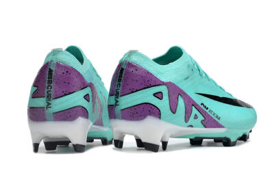 Nike Air Zoom Mercurial Vapor 15 Elite FG Low-Tops Soccer Cleats - Blue/Purple/Black