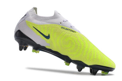 Nike Phantom GX Elite SG Low-Tops Soccer Cleats - Grey/Yellow/Black