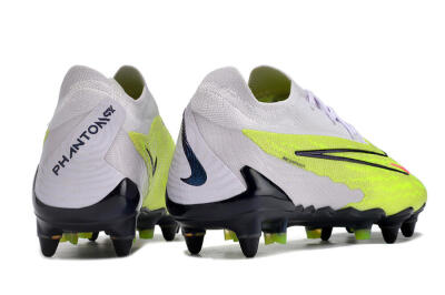 Nike Phantom GX Elite SG Low-Tops Soccer Cleats - Grey/Yellow/Black