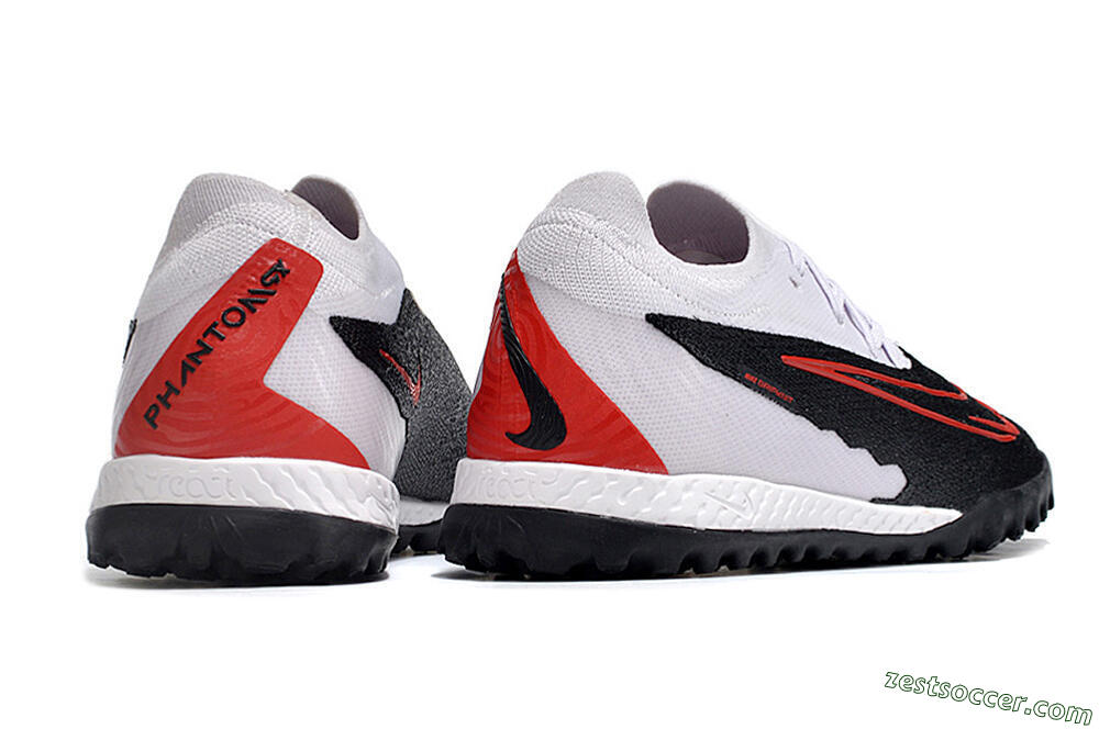 Nike Phantom GX Elite TF Low-Tops Soccer Shoes - Black/White/Red 6