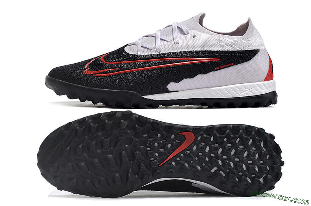 Nike Phantom GX Elite TF Low-Tops Soccer Shoes - Black/White/Red 1