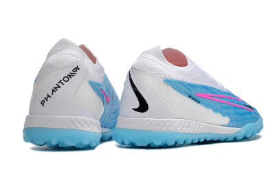Nike Phantom GX Elite TF Low-Tops Soccer Shoes - Blue/White/Pink