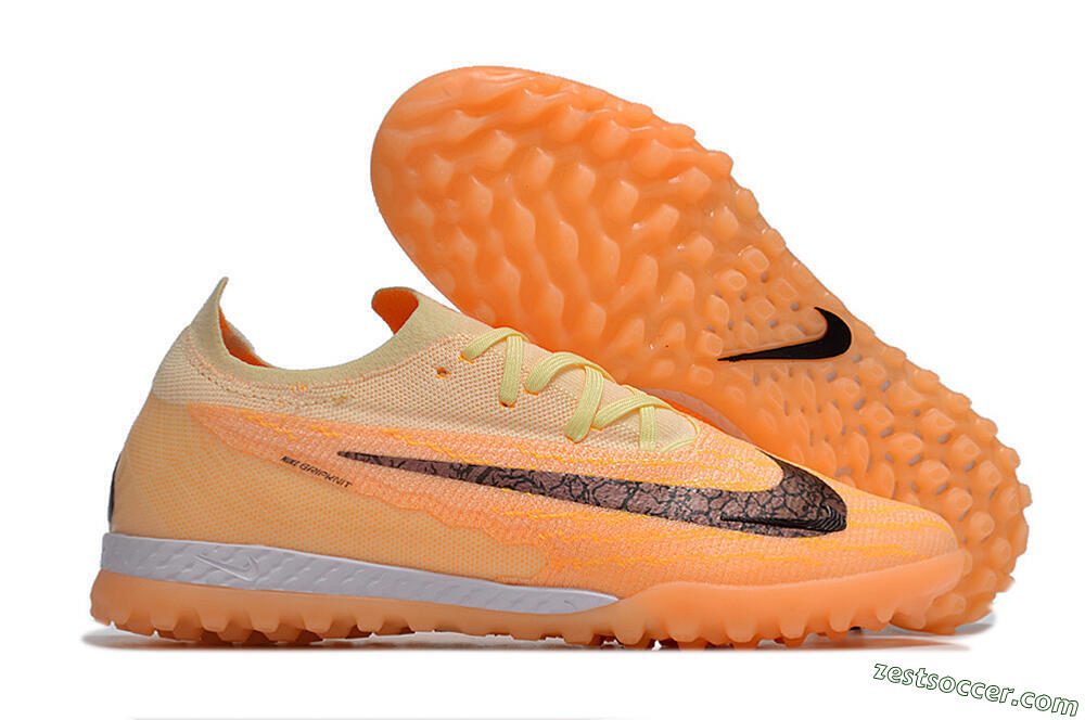 Nike Phantom GX Elite TF Low-Tops Soccer Shoes - Orange/Pink/Black 0