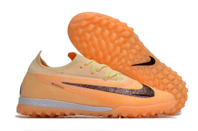 Nike Phantom GX Elite TF Low-Tops Soccer Shoes - Orange/Pink/Black