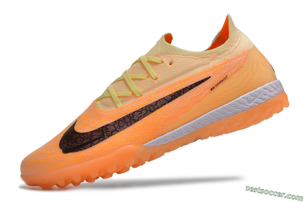 Nike Phantom GX Elite TF Low-Tops Soccer Shoes - Orange/Pink/Black 5