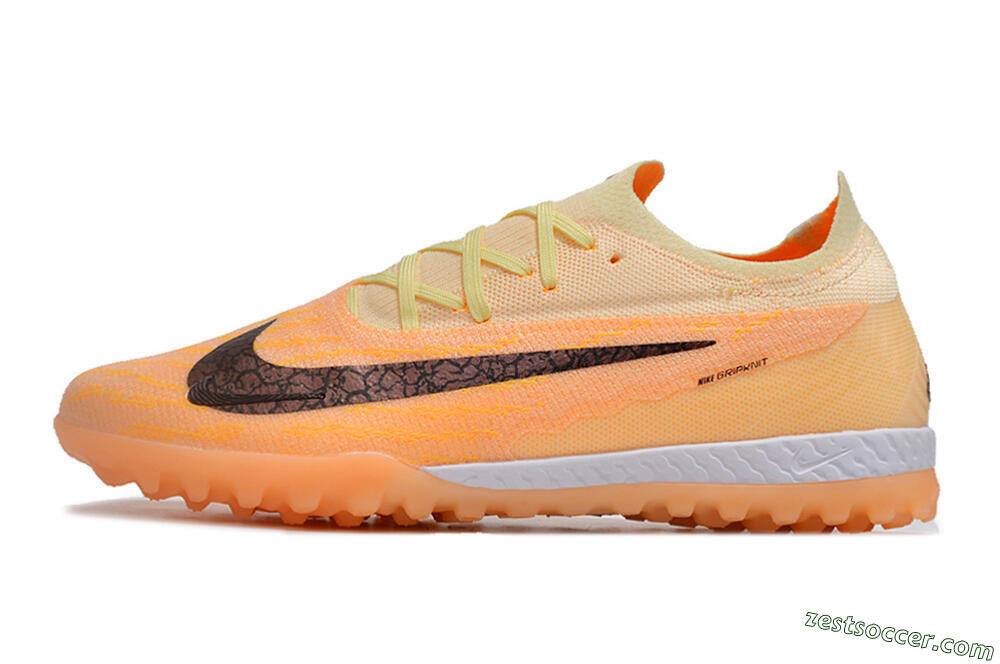 Nike Phantom GX Elite TF Low-Tops Soccer Shoes - Orange/Pink/Black 2