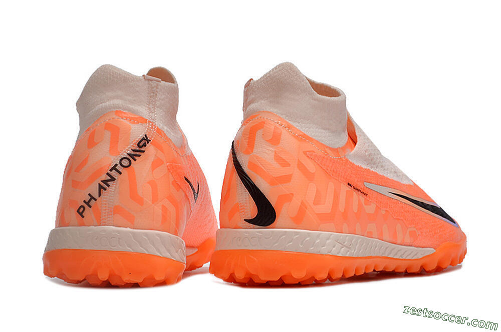 Nike Phantom GX Elite DF Link TF High-Tops Soccer Shoes - Orange/Pink/Black/Purple 6