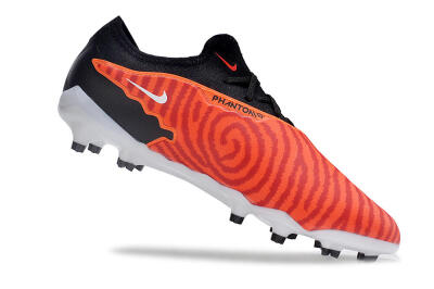 Nike Phantom GX Academy FG Low-Tops Soccer Cleats - Red/Black/White