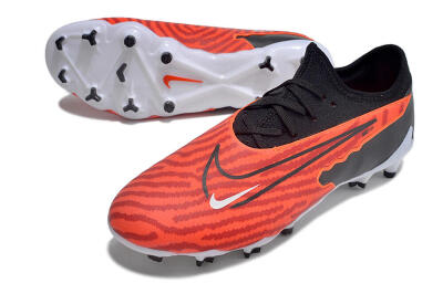Nike Phantom GX Academy FG Low-Tops Soccer Cleats - Red/Black/White