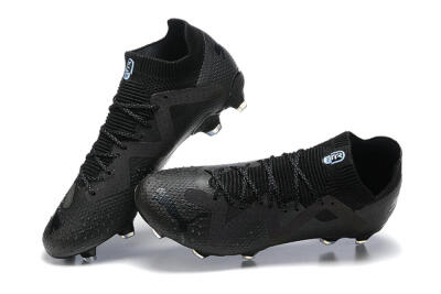 Puma Future Ultimate FG Low-Tops Soccer Cleats - Black/Black