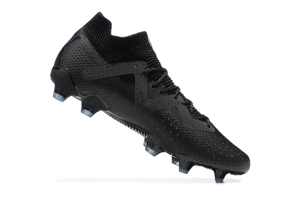 Puma Future Ultimate FG Low-Tops Soccer Cleats - Black/Black 6