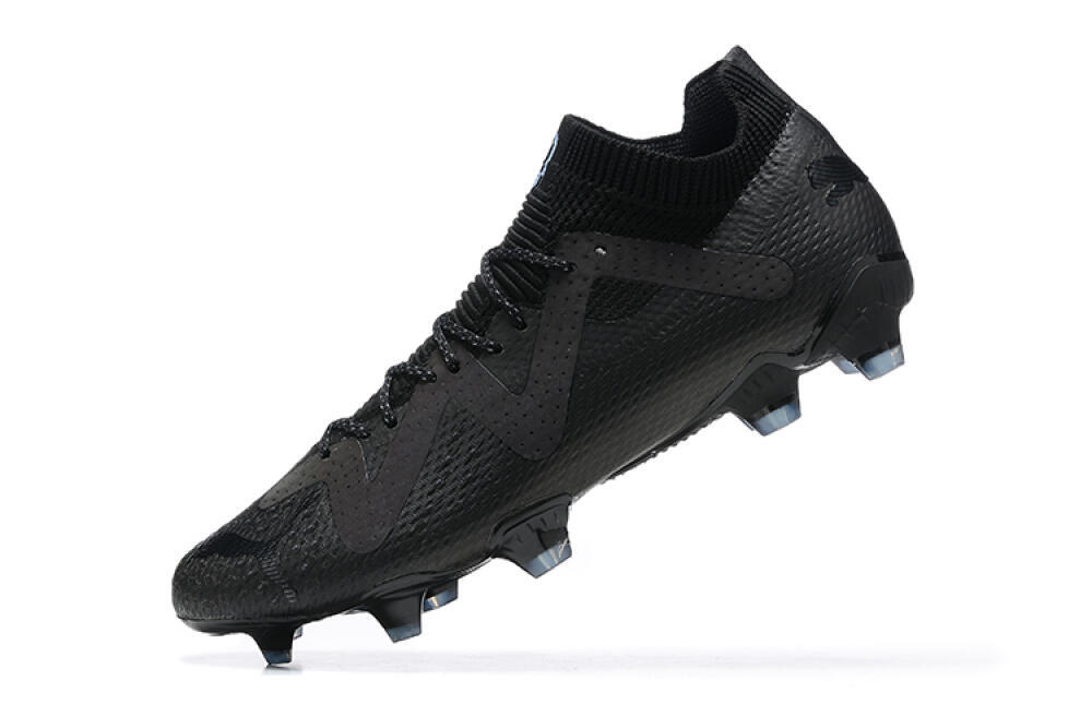 Puma Future Ultimate FG Low-Tops Soccer Cleats - Black/Black 7