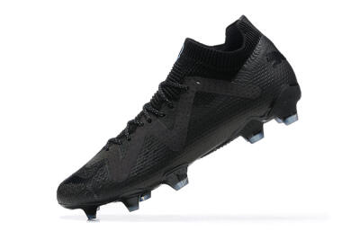 Puma Future Ultimate FG Low-Tops Soccer Cleats - Black/Black
