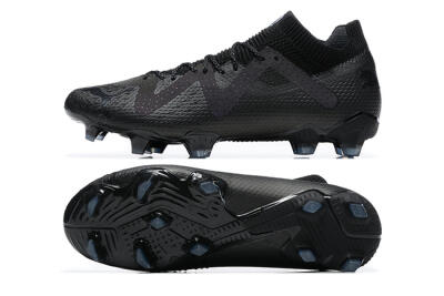 Puma Future Ultimate FG Low-Tops Soccer Cleats - Black/Black