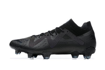 Puma Future Ultimate FG Low-Tops Soccer Cleats - Black/Black