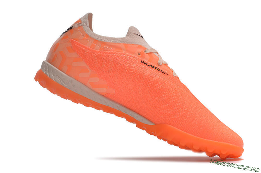Nike Phantom GX Elite TF Low-Tops Soccer Shoes - Orange/Black/Purple 4