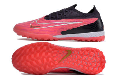 Nike Phantom GX Elite TF Low-Tops Soccer Shoes - Pink/White/Black