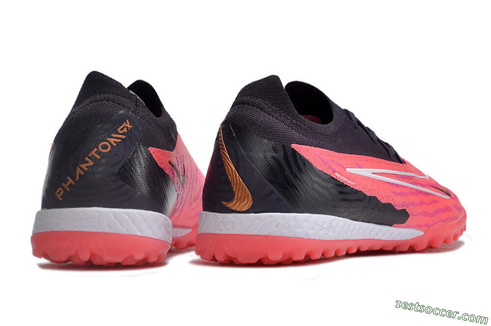 Nike Phantom GX Elite TF Low-Tops Soccer Shoes - Pink/White/Black 6