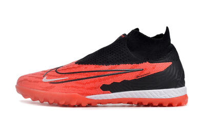 Nike Phantom GX Elite DF Link TF High-Tops Soccer Shoes - Red/Black/White