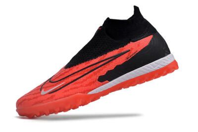 Nike Phantom GX Elite DF Link TF High-Tops Soccer Shoes - Red/Black/White