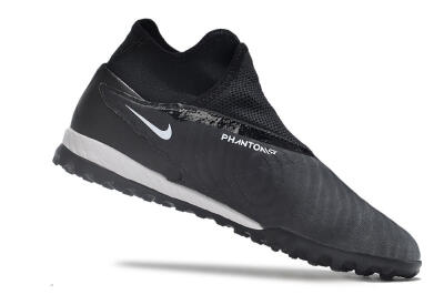 Nike Phantom GX Elite DF Link TF High-Tops Soccer Shoes - Black/Grey/White