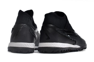 Nike Phantom GX Elite DF Link TF High-Tops Soccer Shoes - Black/Grey/White