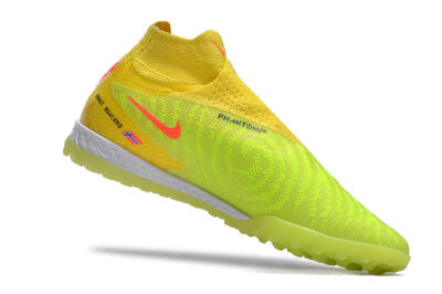 Nike Phantom GX Elite DF Link TF High-Tops Soccer Shoes - Yellow/Black/Red
