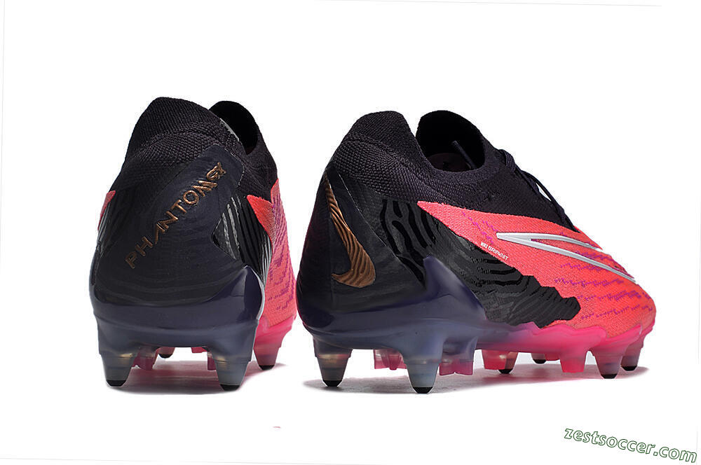 Nike Phantom GX Elite Link Pro SG Low-Tops Soccer Cleats - Pink/White/Black 6