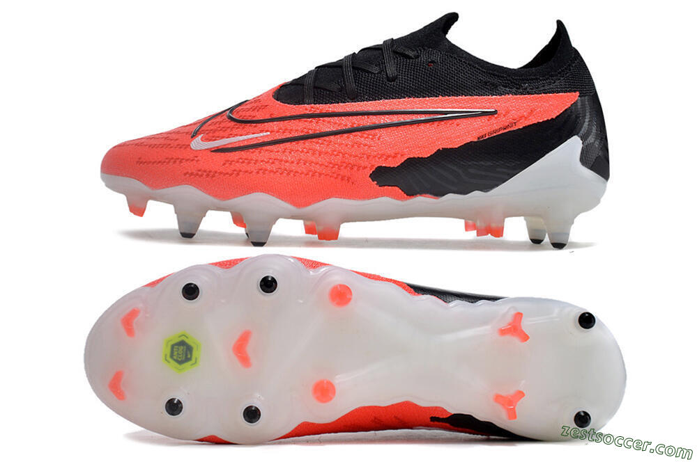 Nike Phantom GX Elite Link Pro SG Low-Tops Soccer Cleats - Red/White/Black 1