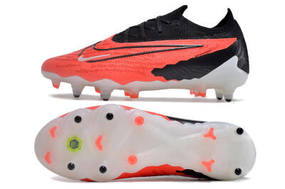 Nike Phantom GX Elite Link Pro SG Low-Tops Soccer Cleats - Red/White/Black